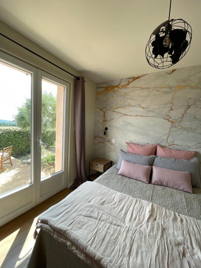 Chambre D'Hotes Avec Jacuzzi Ventoux Cocoon Bedoin Luaran gambar